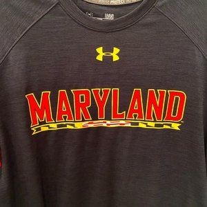 Maryland Terrapins, Under Armour, Heat Gear, short-sleeve